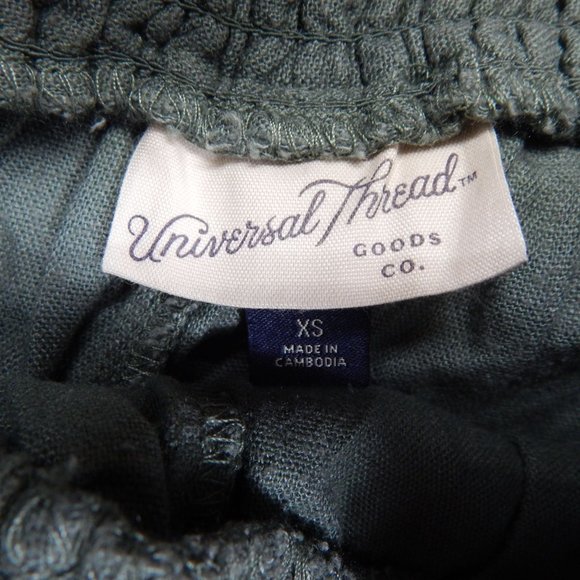 Universal Thread High Rise Elastic Waist Shorts Women's Relaxed Green Size XS - Picture 6 of 9